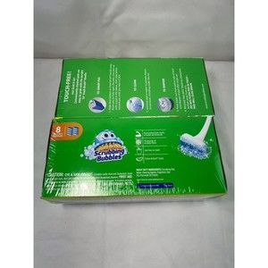 (2 Boxes) Scrubbing Bubbles Fresh Brush Heavy Duty Refills 16 Count Total Sealed